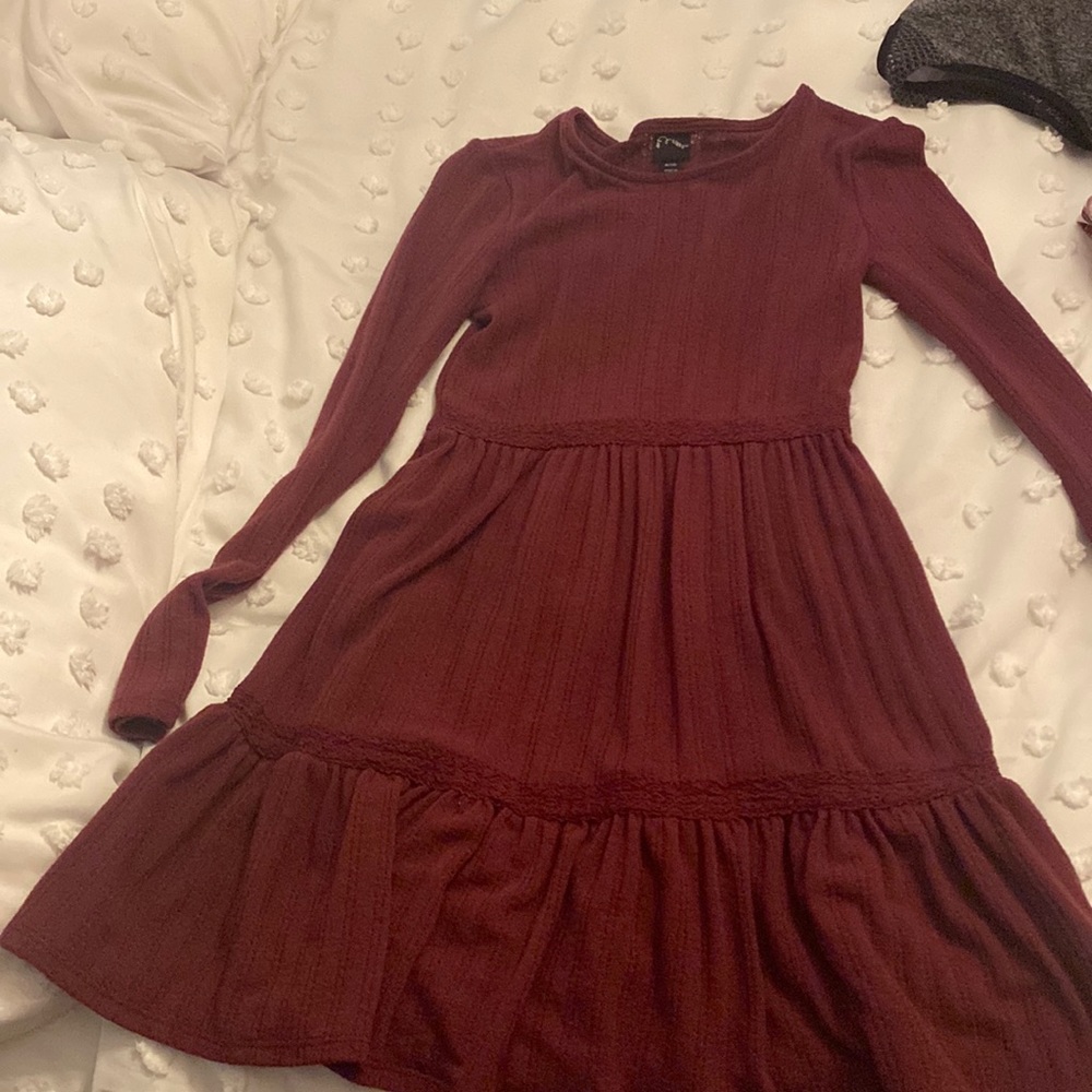 Long sleeve girls dress